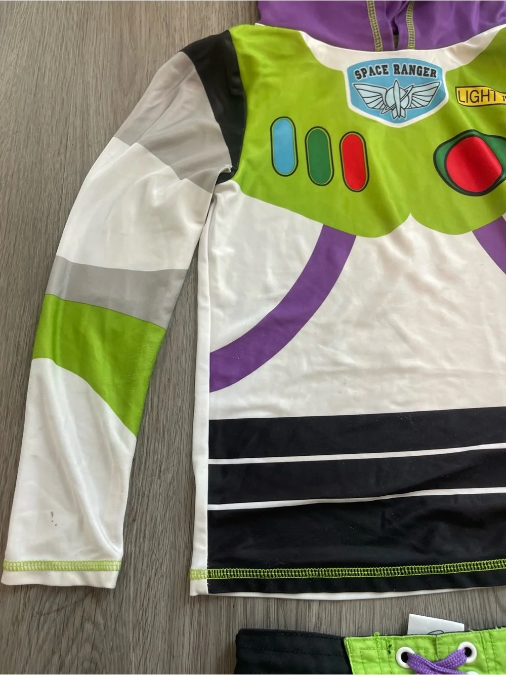 The Disney store buzz lightyear swim set